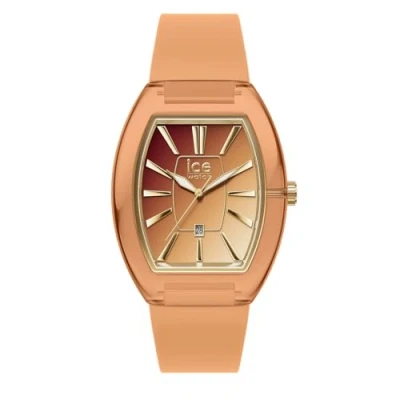 Afbeelding van ICE Watch boliday Dome Peach cherry sunset 024036 Horloge Siliconen Oranje Ø 40 mm