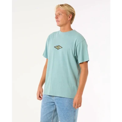 Afbeelding van Rip Curl TEE Tshirt print, Heren, Maat: XL, Blue lagoon