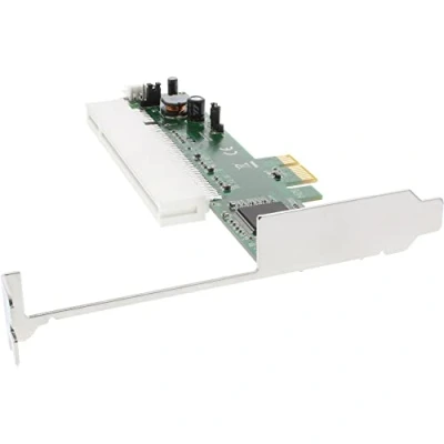 Image de la carte d’interface PCI InLine® vers PCIe utilise le traditionnel des PC modernes