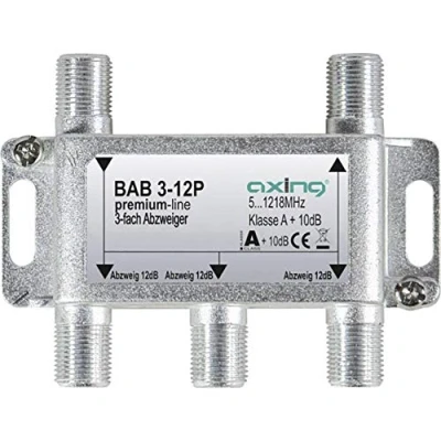 Afbeelding van Axing BAB 3 12P Kabel TV lasdoos voudig 5 1218 MHz