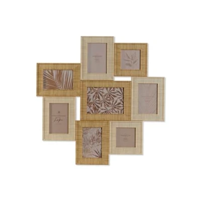 Afbeelding van Fotolijsten Home ESPRIT Beige Natuurlijk Kristal polyestyreen Scandinavisch 60 X 2 59 cm