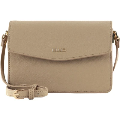 Afbeelding van LIU JO Crossbody Schoudertas, Dames, Maat: One Size, Biscuit