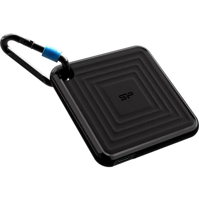 Afbeelding van Silicon Power draagbare SSD harde schijf, USB C, 1 TB, zwart schijf