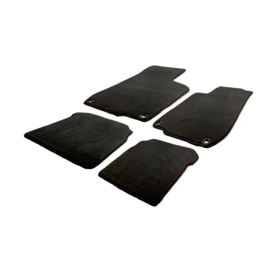 Afbeelding van AutoStyle TM BM568V Vloermatset Velours voor en achter zwart