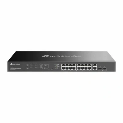Afbeelding van TP Link Omada 20 poorts Gigabit Easy Managed Switch met 16 Poe+, Netwerkschakelaar