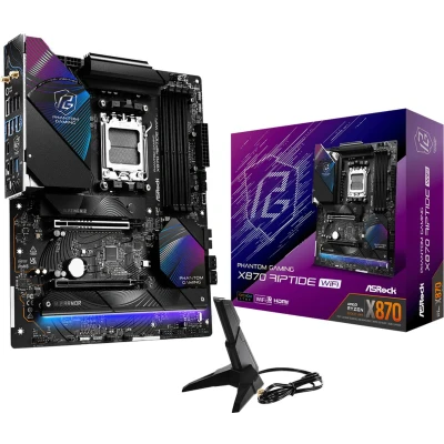 Afbeelding van ASRock X870 Riptide WiFi (AM5) Moederbord Socket AMD AM5 Vormfactor E ATX chipset AMD®
