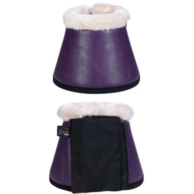 Afbeelding van HKM Springschoenen Comfort Premium Fur Paars Full