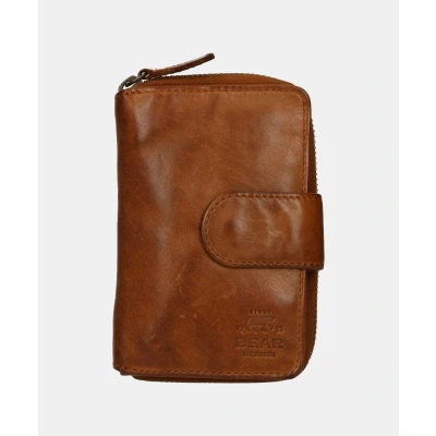Afbeelding van Bear Design Ritsportemonnee Cognac / camel one size