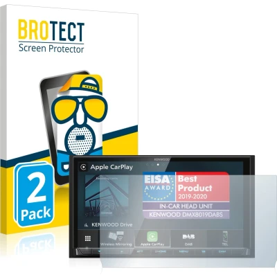 Afbeelding van BROTECT Screenprotector voor Kenwood DMX8019DABS (met uitsparing) Folie Beschermfolie matte (2 Stuks)