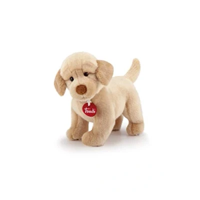 Afbeelding van Trudi Classic knuffel Hond Labrador 29 cm Hoge kwaliteit pluche Knuffeldier voor jongens en meisjes Beige 15x19x29 maat S