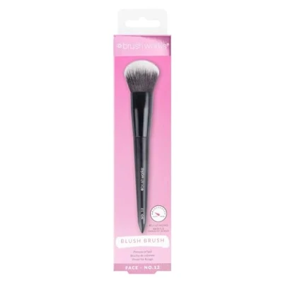 Afbeelding van Brushworks NO. 12 Blush Brush Beautyaccessoire, Dames, Maat: One Size, Black