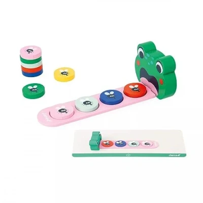 Image de Jeu couleur et forme Janod Algorithmes Grenouille