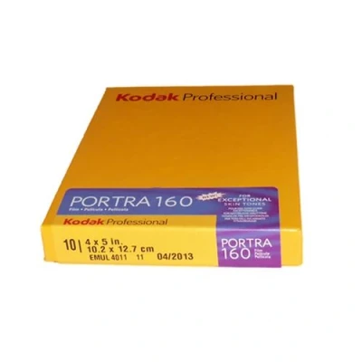 Image de Kodak PROFESSIONAL PORTRA 160 pellicule couleur 4 x 5&quot; ISO 10 feuilles