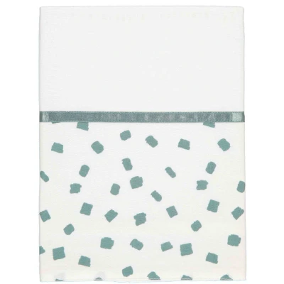 Afbeelding van Briljant Baby Laken Wieg 75x100 Flocks Arctic Dark Green