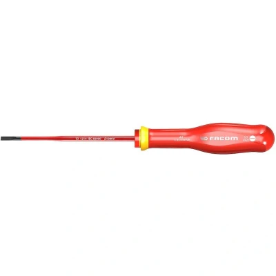 Image de FACOM AT3.5X100TVE Tournevis ProTwist isolé à 1000V pour vis fente 3,5 x 100 mm