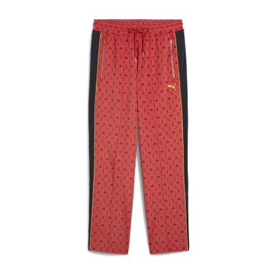 Afbeelding van PUMA Road To Unity Graphic Relaxed Track Pants Men voor Heren, Rood, Maat L