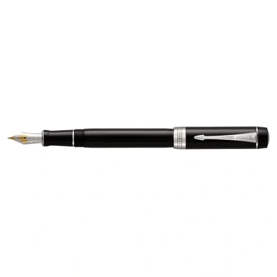Afbeelding van Parker Duofold Black &amp; Chrome FP M