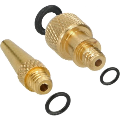 Afbeelding van Dunlop Verloopnippel Set Alle Fietsventielen / Ballen Luchtbed (14 delig)