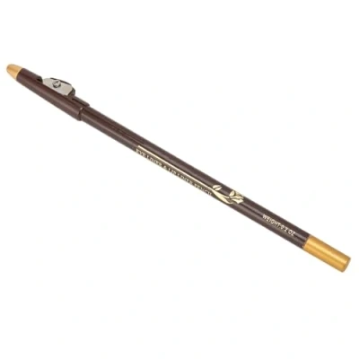 Afbeelding van Haarpotlood, baardstift, tondeuse, toilettrimmer, kappersaccessoire, traceergereedschap, baardgids, haarwortel, baard voor het stylen en vormen van de (donkerbruin)