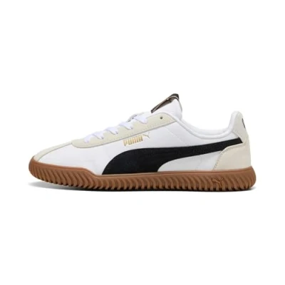 Afbeelding van Puma CLUB Kayzer OG Unisex Sneakers laag, Maat: 47, White/black/vapor gray Leer/ synthetisch