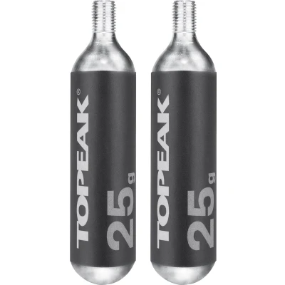 Afbeelding van CO2 Cartridge 25g Threated (2 pieces)
