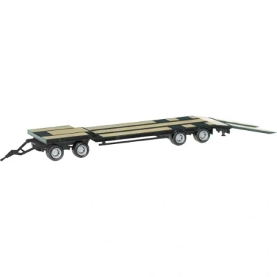 Afbeelding van Herpa 076142 009 H0 Aanhanger Goldhofer TU4, zwart