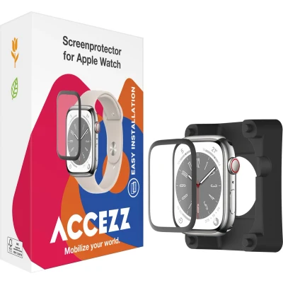 Afbeelding van Accezz Screenprotector met applicator Geschikt voor Apple Watch Series 1 / 2 3 42 mm