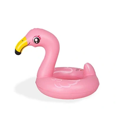 Afbeelding van Heless Flamingo Poppenzwemring Roze 35 45 Cm