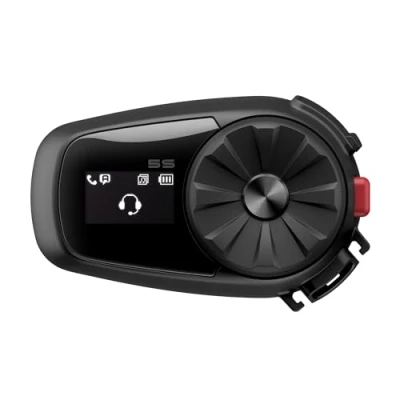 Afbeelding van Sena 5S Bluetooth communicatiesysteem voor motorfiets, dubbele verpakking, zwart