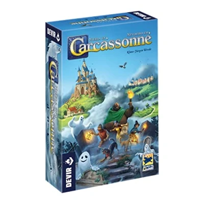 Afbeelding van Devir Carcassonne: Carcassonne Mistuitbreiding, gezelschapsspel, strategie bordspel, bordspel 8 jaar (BGCARNIEPS)