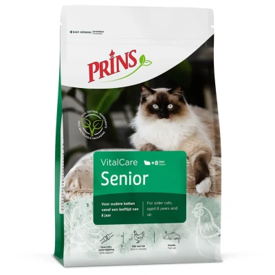 Afbeelding van Prins Cat Vital Care Senior 10 KG (87438)