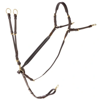 Image de Covalliero Collier de Chasse avec Martingale MarronVendu par Agradi