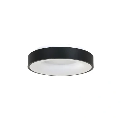 Afbeelding van Steinhauer Plafondlamp Ringlede Ø 30 cm 3086 zwart