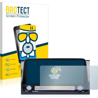Afbeelding van BROTECT Screenprotector voor Hyundai Kona 2020 Infotainment System 10&quot; Folie Beschermfolie Beschermglas matte