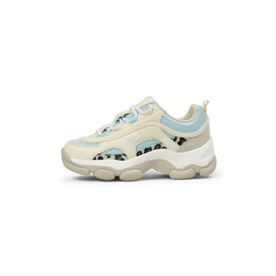 Afbeelding van Fila Strada Dreamster Cb Teens Sneakers voor meisjes, Wit en Antiek Blauw, 36 EU