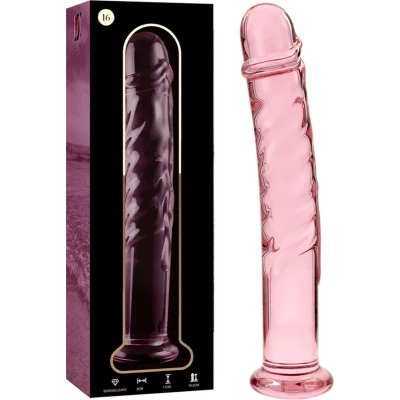 Afbeelding van NEBULA SERIES BY IBIZA MODEL 16 DILDO BOROSILICATE GLASS 18.5 X 3 CM PINK SEX TOY FOR WOMAN MAN BEST