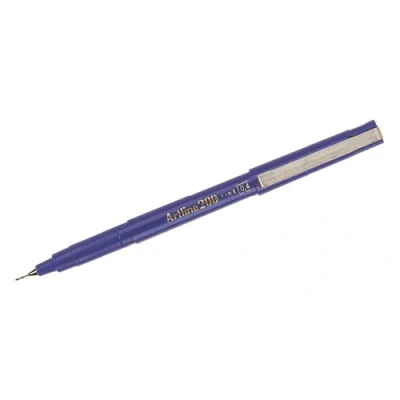 Image de Feutre spécial écriture et tracé Artline200 pointe fine 0,4mm bleu