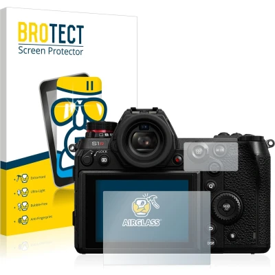 Afbeelding van BROTECT Screenprotector voor Panasonic Lumix DC S1R Folie Beschermfolie Beschermglas transparant