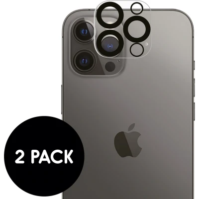 Afbeelding van iMoshion Camera Lens Screen Protector Geschikt voor iPhone 13 Pro Glas 2 Pack transparant