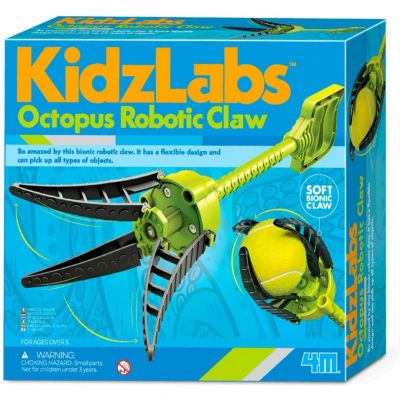 Afbeelding van 4m Robotklauw Kidzlabs Groen/zwart 15 delig