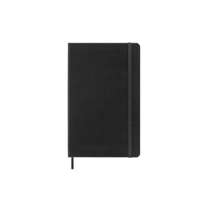 Afbeelding van Moleskine notitieboek, ft 13 x 21 cm, geruit, harde cover, 240 bladzijden, zwart notitieboek