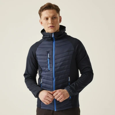Afbeelding van Regatta Navigate Hybrid Jacket RG0549 NAVY/FRENCH BLUE L