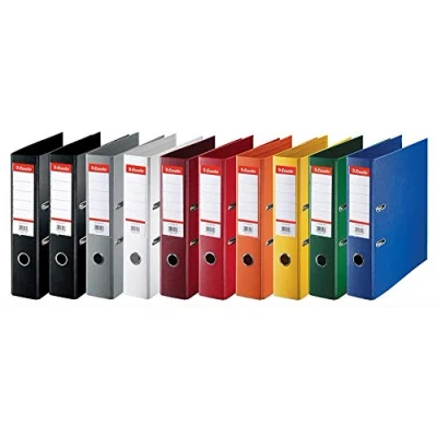Image de Esselte Classeur en plastique standard, A4, 75 mm, assortis