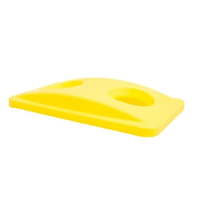 Afbeelding van Rubbermaid Commercial Products FG269288YEL deksel voor flessen en blikjes Slim Jim geel