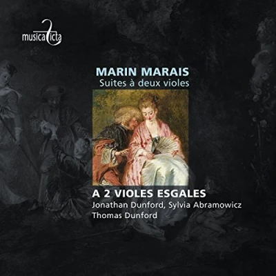 Afbeelding van Sylvia Abramowicz, Jonathan Dunford, Thomas Dunford Marais: Suites à Deux Violes (CD)