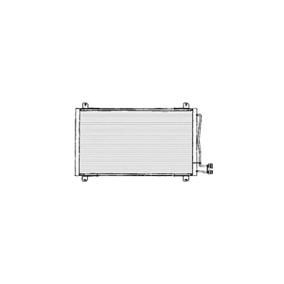 Afbeelding van DELPHI TSP0225125 Condensor Airco Zonder droger MERCEDES BENZ: Sprinter 2 T Minibus, 3 Minibus