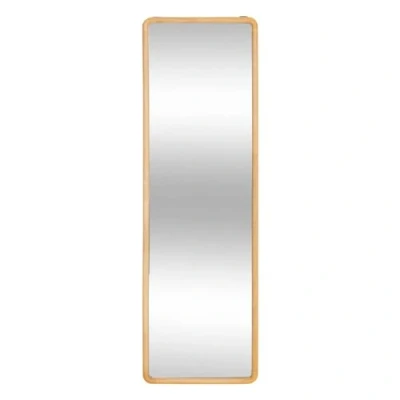 Afbeelding van Atmosphera Kim Wood Spiegel 116x35cm Beige