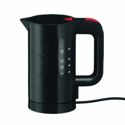 Afbeelding van Bodum Bistro Elektrische waterkoker (automatisch uitschakelen, 2200 watt, 0,5 liter), zwart