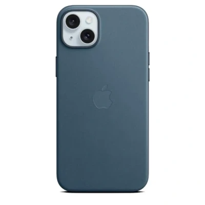 Afbeelding van Apple MagSafe Textiel Back Cover Blauw iPhone 15 Plus