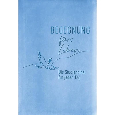 Afbeelding van Begegnung fürs Leben, Kunstleder: Die Studienbibel für jeden Tag (Neues Leben. Bibel